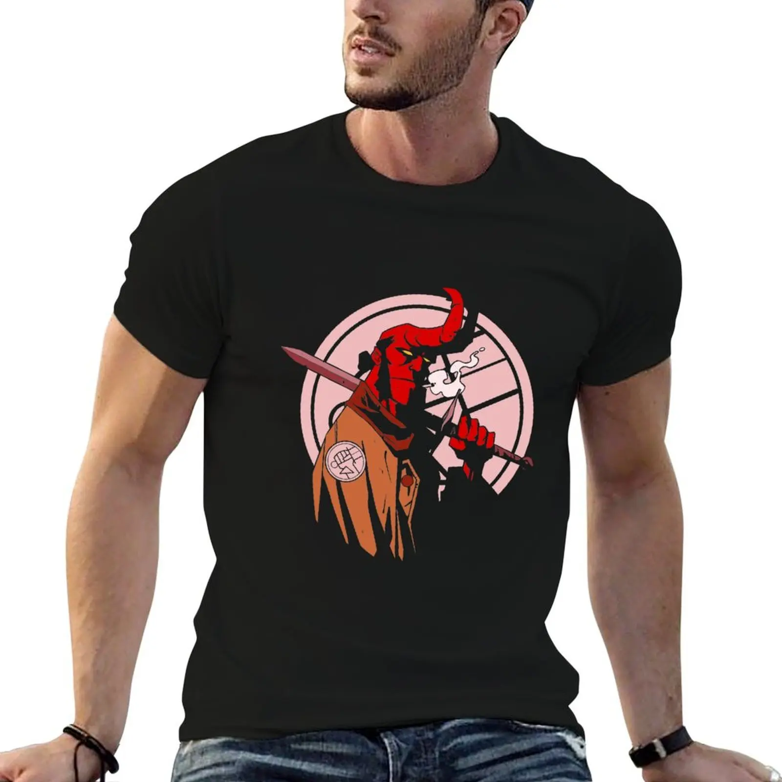 Hellboy T-Shirt funny t shirts cotton black cotton t-shirt plain for man package men t shirt cotton 100% T-shirt
Hellboy T-Shirt funny t shirts cotton black cotton t-shirt plain for man package men t shirt cotton 100% T-shirt