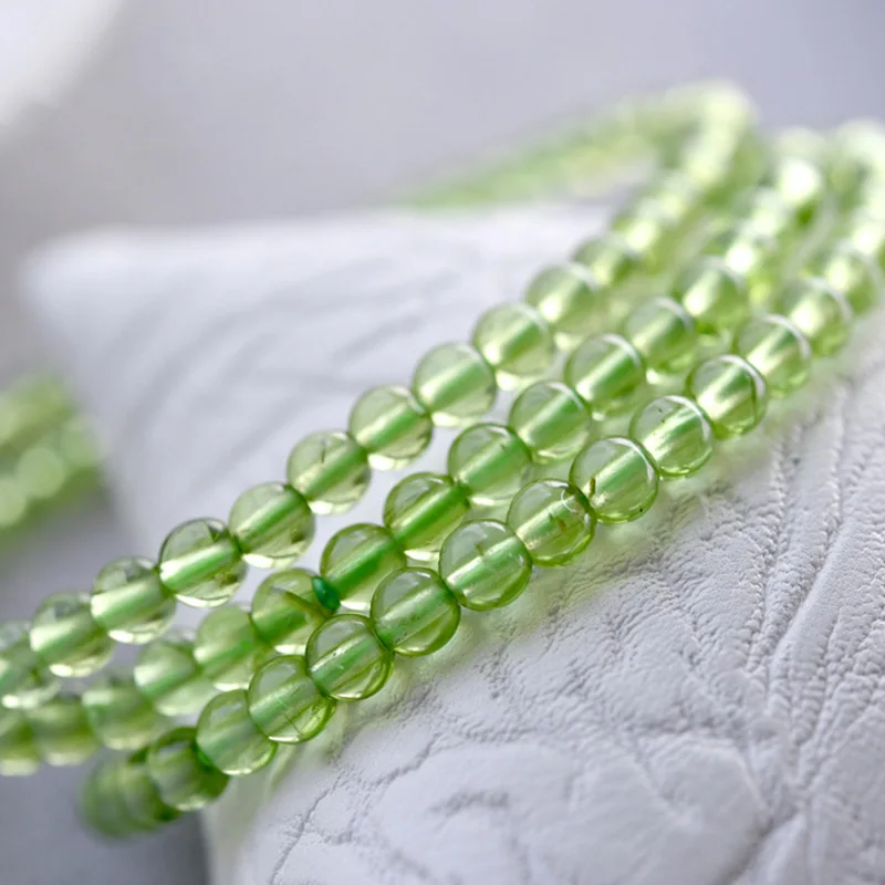 Peridot Multi-Circle Bracelet 4mm Ice-like Green Gem Crystal Simplicity Fashion Style
Peridot Multi-Circle Bracelet 4mm Ice-like Green Gem Crystal Simplicity Fashion Style