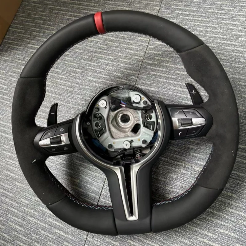 M3 M5 M6 Car Steering Wheel For BMW M3 M5 3 Series 5 Series F10 F20 F30 F31 F32 Automotive Sport Real Leather Car Accessories
M3 M5 M6 Car Steering Wheel For BMW M3 M5 3 Series 5 Series F10 F20 F30 F31 F32 Automotive Sport Real Leather Car Accessories