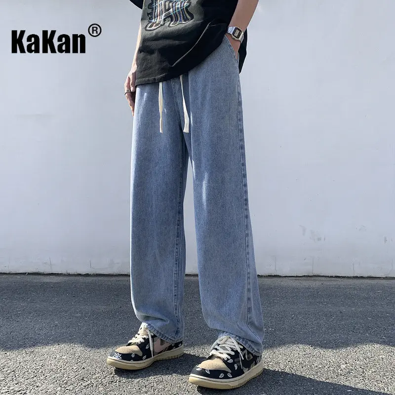 Kakan - New Summer Men's Light Jeans, American Relaxed Casual Versatile Elastic Waist Long Jeans K24-LQHS919
Kakan - New Summer Men's Light Jeans, American Relaxed Casual Versatile Elastic Waist Long Jeans K24-LQHS919