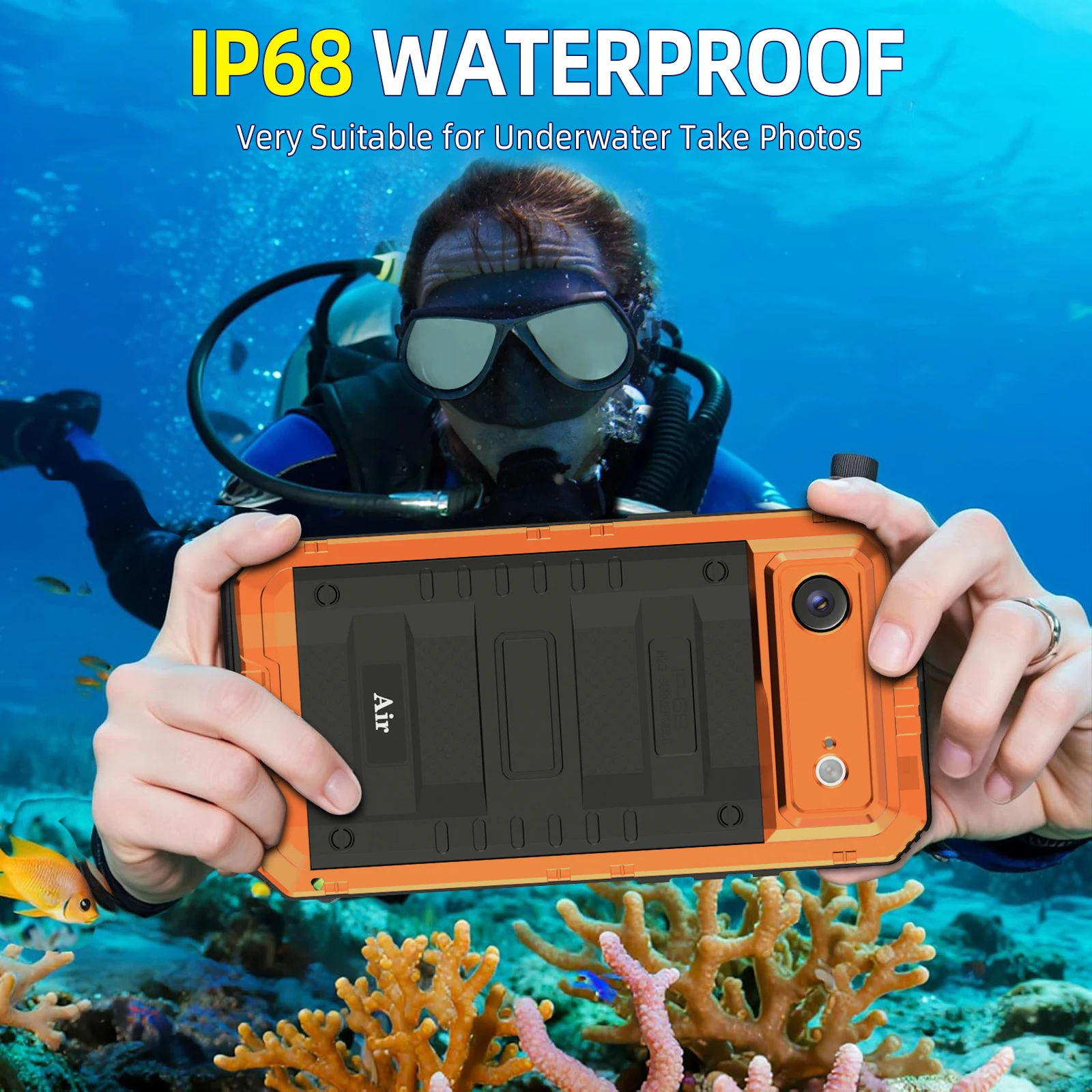 IP68 Water Proof Metal Case For iPhone AiR 17 16 15 14 Plus 13 12 11 Pro XS Max XR 7 8 Waterproof Heavy Duty Shockproof Cover
IP68 Water Proof Metal Case For iPhone AiR 17 16 15 14 Plus 13 12 11 Pro XS Max XR 7 8 Waterproof Heavy Duty Shockproof Cover