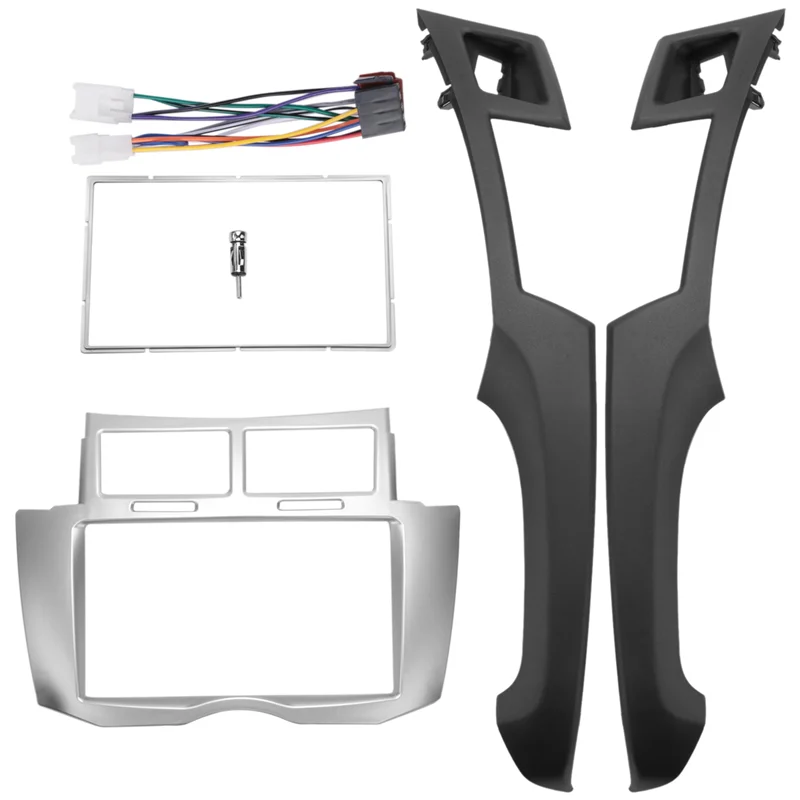 ABIB -2 Din Car Stereo Frame Trim Kit Of Dashboard For Toyota Yaris Vitz Platz 2005-2011 DVD Player Installation Bezel Fascias
ABIB -2 Din Car Stereo Frame Trim Kit Of Dashboard For Toyota Yaris Vitz Platz 2005-2011 DVD Player Installation Bezel Fascias