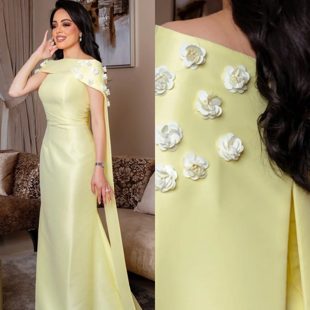 Customized Exquisite Shawl Sleeveless Evening Dress High Quality Satin Evening Dresses Delicate Flowers Bridal Party Gowns
Customized Exquisite Shawl Sleeveless Evening Dress High Quality Satin Evening Dresses Delicate Flowers Bridal Party Gowns