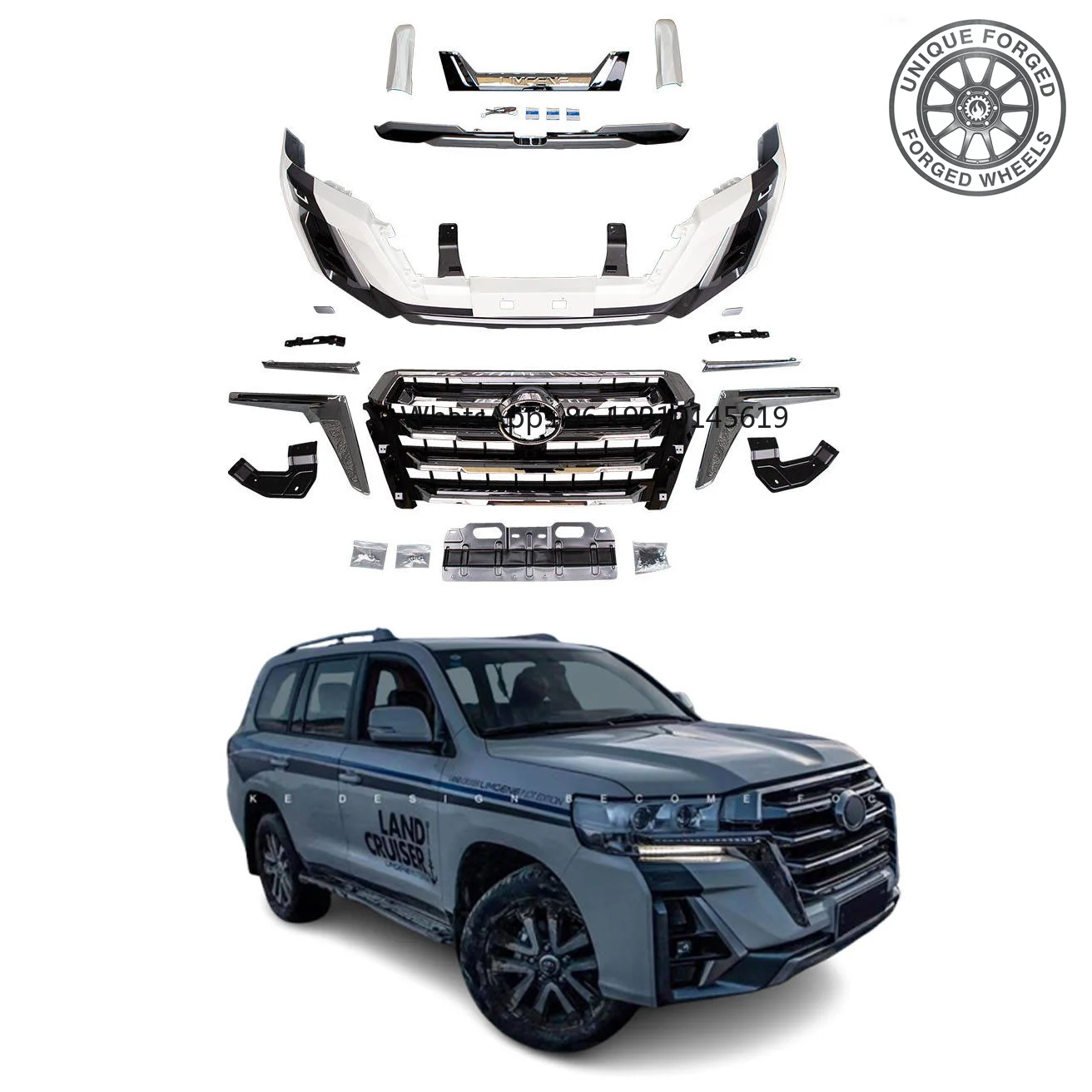 26 Styles Off-Road Body Kit For Toyota Land Cruiser LC200 Front Bumper Grille Rear Diffuser New Upgrade Parts
26 Styles Off-Road Body Kit For Toyota Land Cruiser LC200 Front Bumper Grille Rear Diffuser New Upgrade Parts