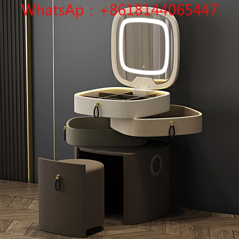 Dresser modern simple apartment bedside chest cabinet cosmetic table solid wood storage cabinet wireless charging with light
Dresser modern simple apartment bedside chest cabinet cosmetic table solid wood storage cabinet wireless charging with light