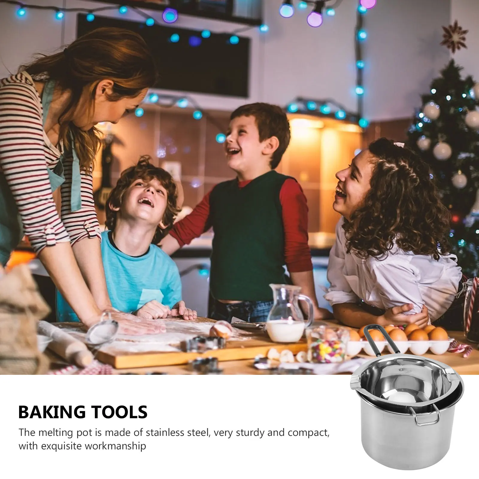 2 Pcs Stainless Steel Melting Pot for Chocolate Sauce DIY Candy Making Kitchen Tools Boiler Pan warmer Suitable Home Hotel
2 Pcs Stainless Steel Melting Pot for Chocolate Sauce DIY Candy Making Kitchen Tools Boiler Pan warmer Suitable Home Hotel