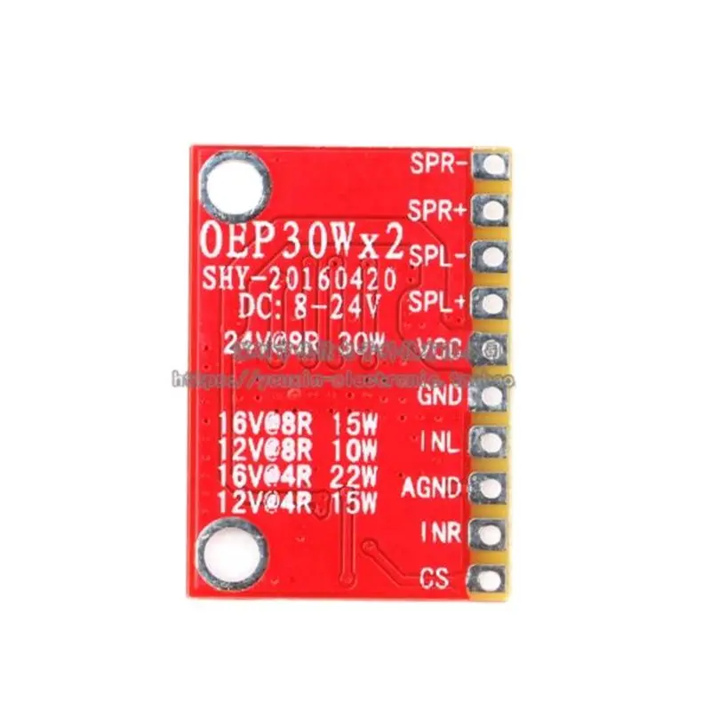 30 Вт * 2 двухканальный цифровой усилитель платы усилителя динамика DIY/D мини-усилитель
30 Вт * 2 двухканальный цифровой усилитель платы усилителя динамика DIY/D мини-усилитель