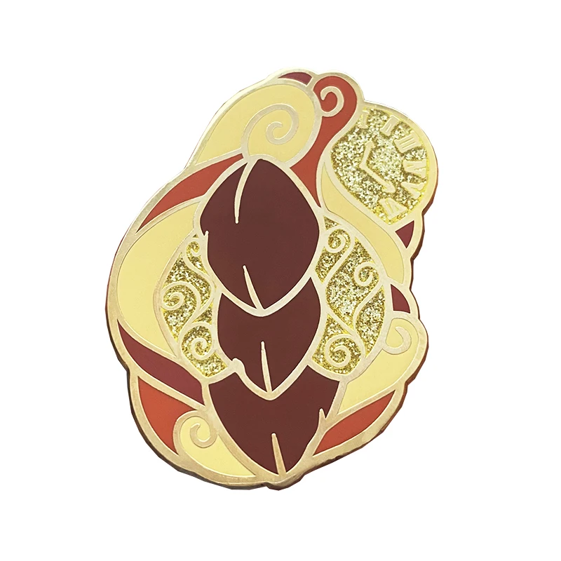 Personalized Brown Gradient Clock Yellow Glitter Lapel Pin High Quality Art Toy Gold Metal Zinc Alloy Hard Enamel Badge For Gift
Personalized Brown Gradient Clock Yellow Glitter Lapel Pin High Quality Art Toy Gold Metal Zinc Alloy Hard Enamel Badge For Gift