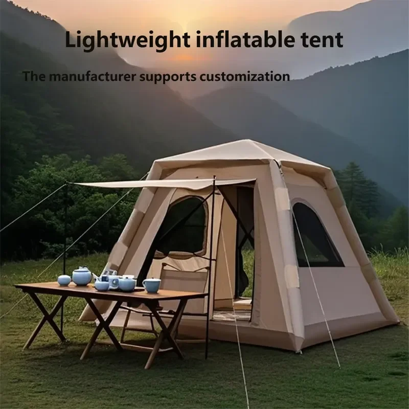 Fully Automatic Quick-Open Inflatable Tent - Thickened Oxford Sun-Protective Camping Gear Adults & Kids Tent
Fully Automatic Quick-Open Inflatable Tent - Thickened Oxford Sun-Protective Camping Gear Adults & Kids Tent