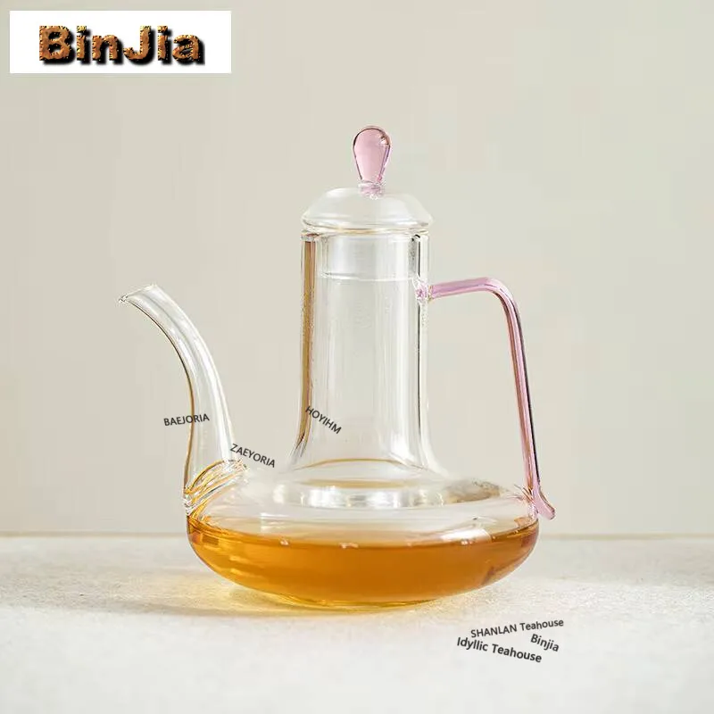 200ml Glass Sòng Zhí Teapot Elegant Tea Infuser Pot Household Tea Soaking Kettle With Filter Flower Green Tea Supplies Craft
200ml Glass Sòng Zhí Teapot Elegant Tea Infuser Pot Household Tea Soaking Kettle With Filter Flower Green Tea Supplies Craft