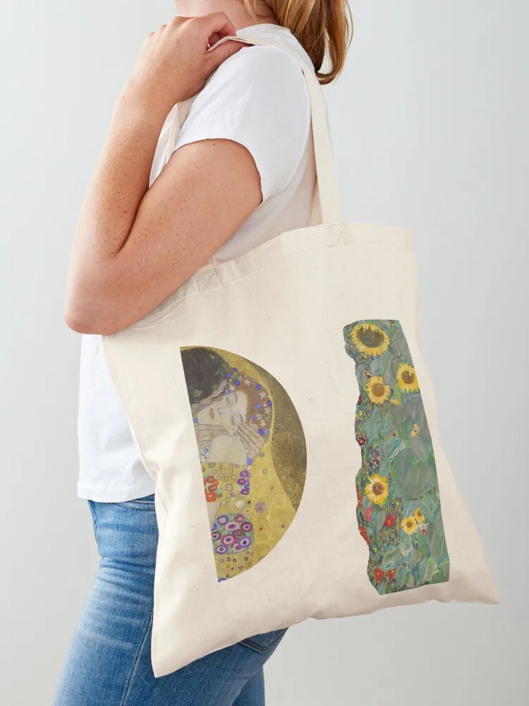 Gustav Klimt Sunflowers and The Kiss Tote Bag sacs de shopping Big bag women tote bag university Candy bags
Gustav Klimt Sunflowers and The Kiss Tote Bag sacs de shopping Big bag women tote bag university Candy bags