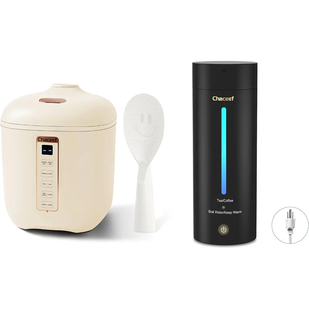 CHACEEF , 1.2L Portable Non-Stick Small Travel Electric Kettle, 350ml Small Portable Kettle with 304 Stainless Steel, Black
CHACEEF , 1.2L Portable Non-Stick Small Travel Electric Kettle, 350ml Small Portable Kettle with 304 Stainless Steel, Black