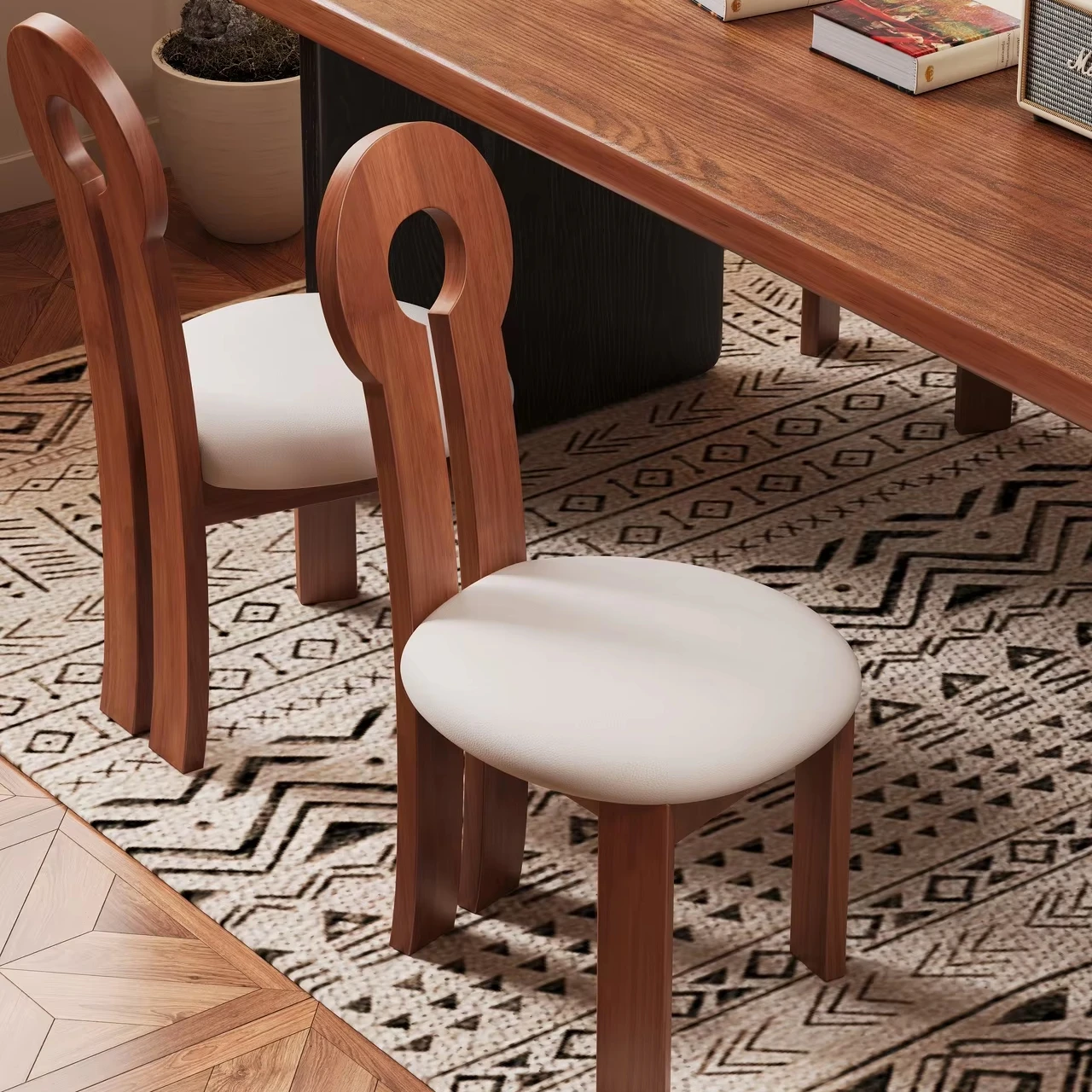 &*Modern Keyhole Back Accent Chair, Solid Wood Dining Chair with Round Upholstered Seat for Living Room
&*Modern Keyhole Back Accent Chair, Solid Wood Dining Chair with Round Upholstered Seat for Living Room