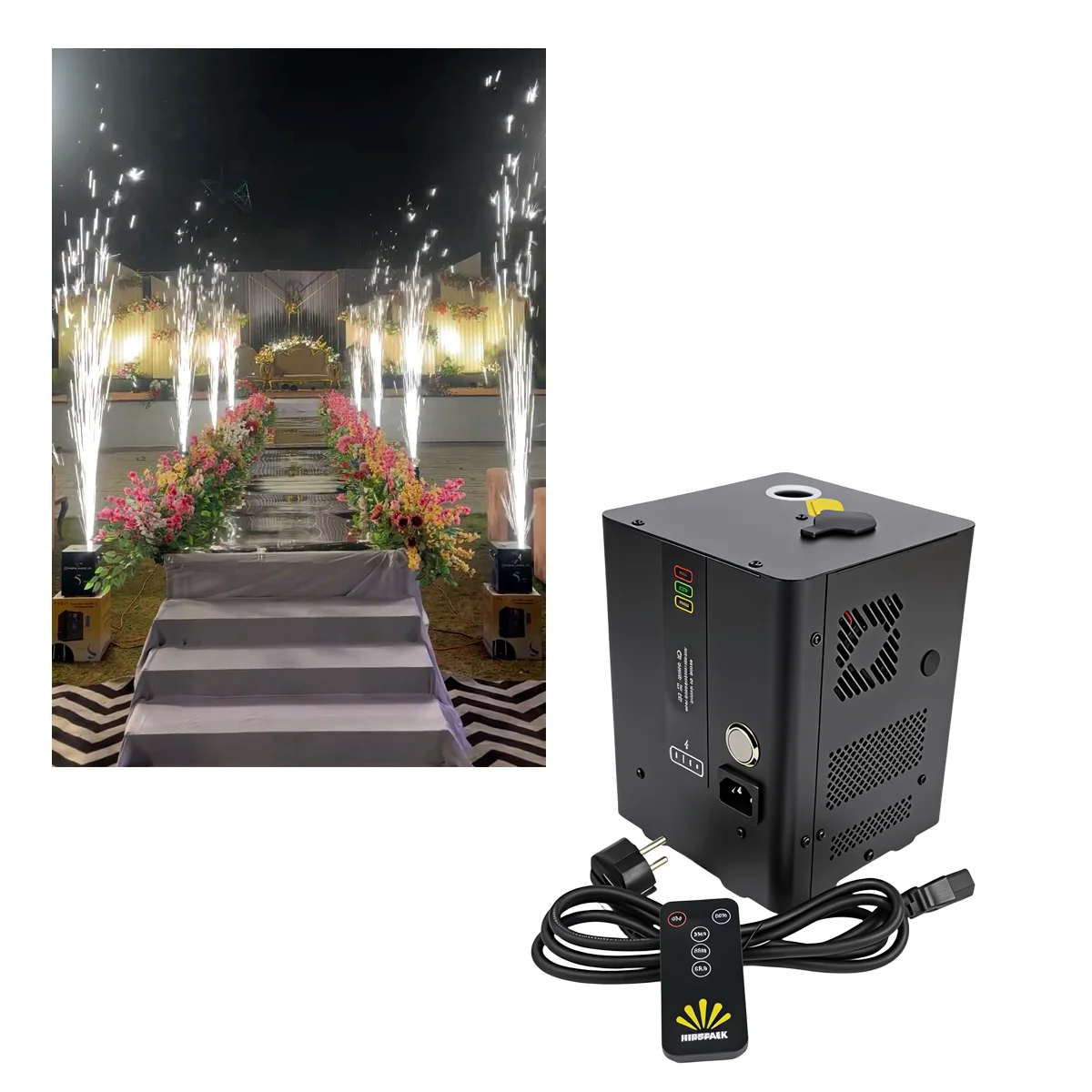 Electric Mini Cold Spark Machine 350W Battery Powered 3 Meter Spray Manual Control Bride Wedding DJ Party Toy
Electric Mini Cold Spark Machine 350W Battery Powered 3 Meter Spray Manual Control Bride Wedding DJ Party Toy