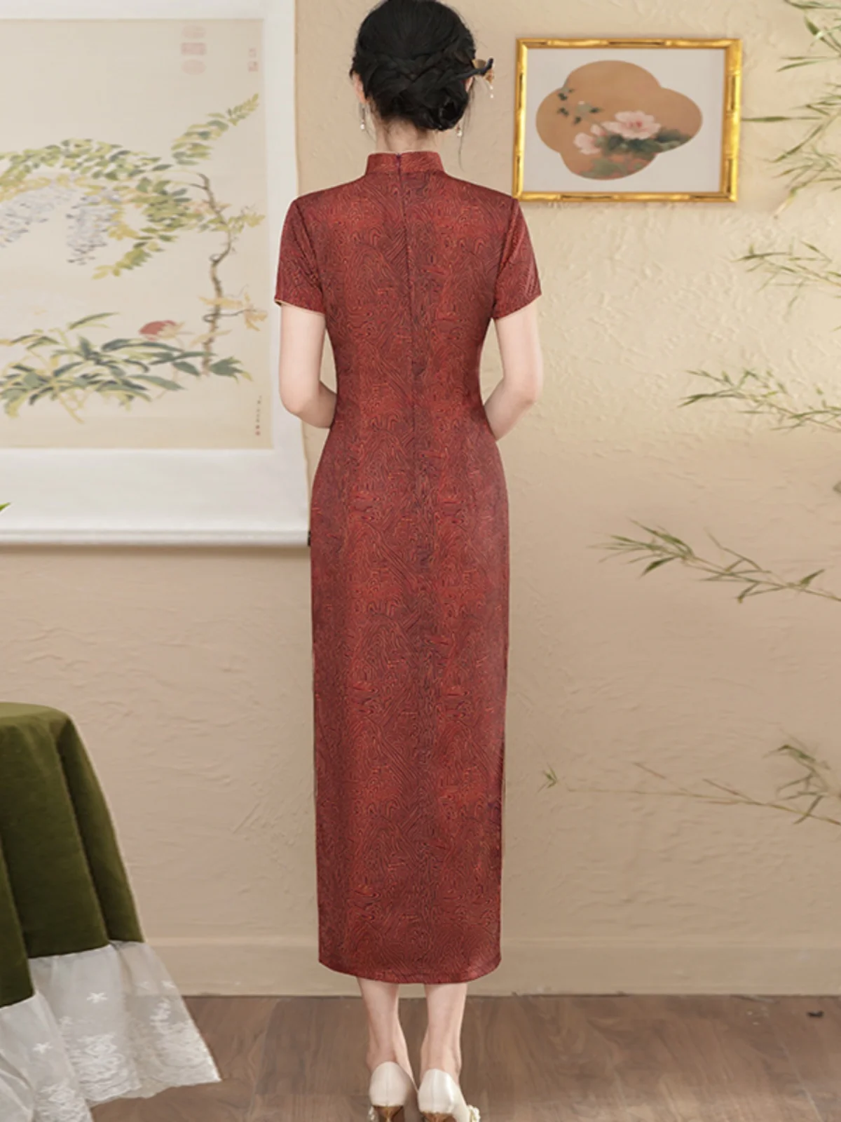 Revised New Chinese Style High End Slimming Shanghai Vintage Republic of China Atmosphere Daily Wear Summer 2026
Revised New Chinese Style High End Slimming Shanghai Vintage Republic of China Atmosphere Daily Wear Summer 2026