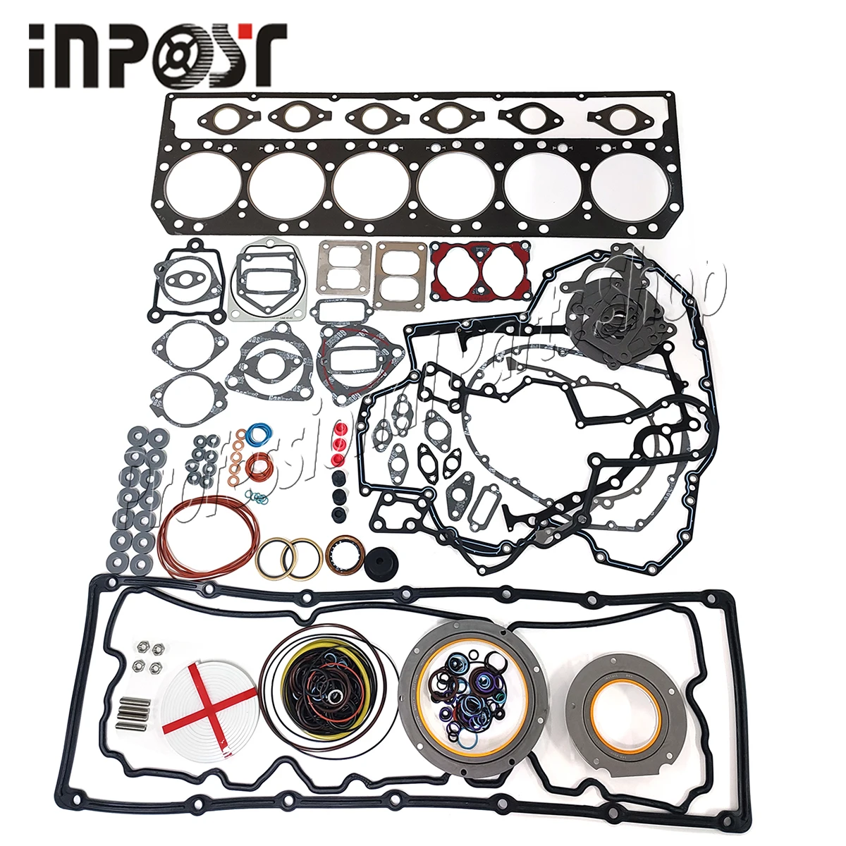 C12 Full Gasket Kit For Caterpillar C12 Engine With Cylinder Head gasket(Graphite)
C12 Full Gasket Kit For Caterpillar C12 Engine With Cylinder Head gasket(Graphite)