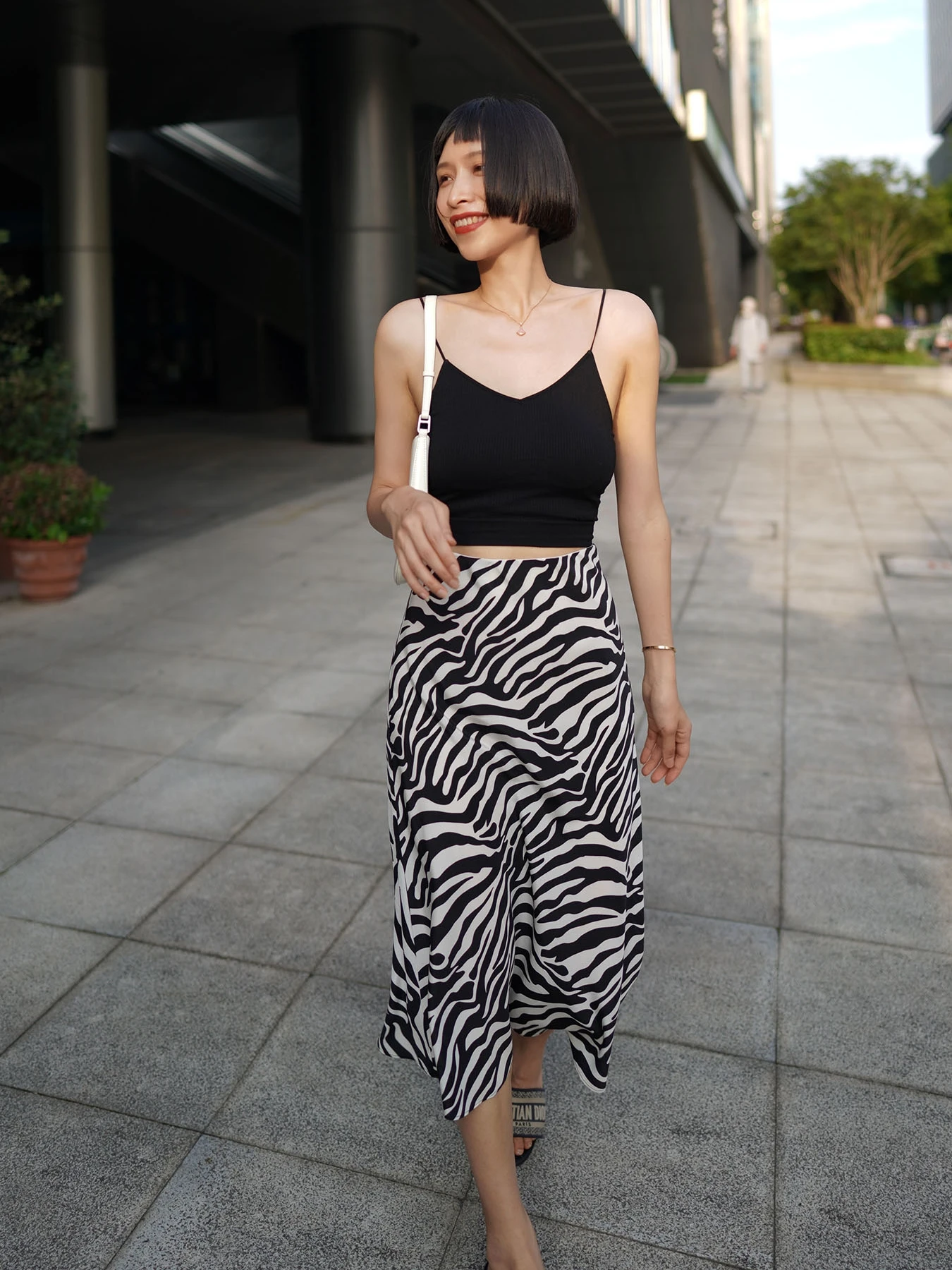 Faionable Zebra Print Silk f Skirt Street Sle High Waist A-Line Midi Skirt Versatile Fi Tail Design for Daily Wear
Faionable Zebra Print Silk f Skirt Street Sle High Waist A-Line Midi Skirt Versatile Fi Tail Design for Daily Wear