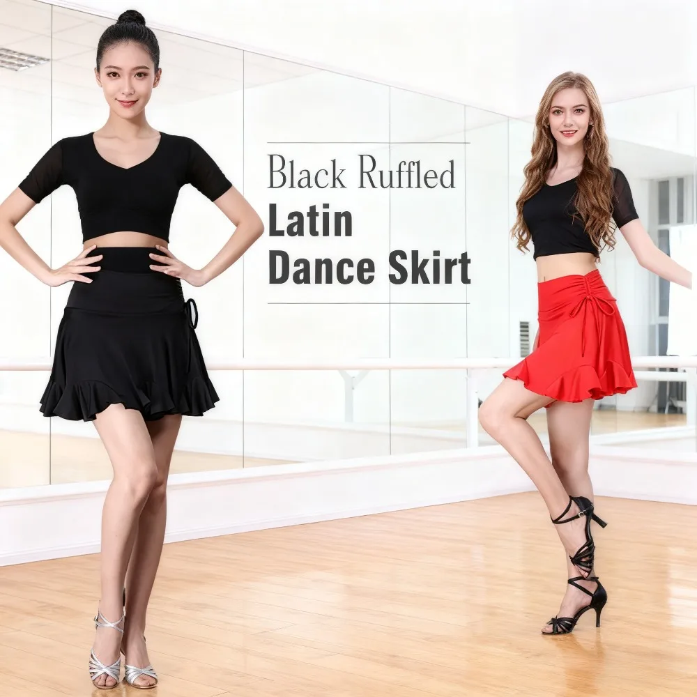 Полутренировочная юбка для латинских танцев для взрослых, новая бесшовная юбка с талией, танцевальная одежда, атрибут, мягкая и приятная для кожи, подходит для тела
Полутренировочная юбка для латинских танцев для взрослых, новая бесшовная юбка с талией, танцевальная одежда, атрибут, мягкая и приятная для кожи, подходит для тела