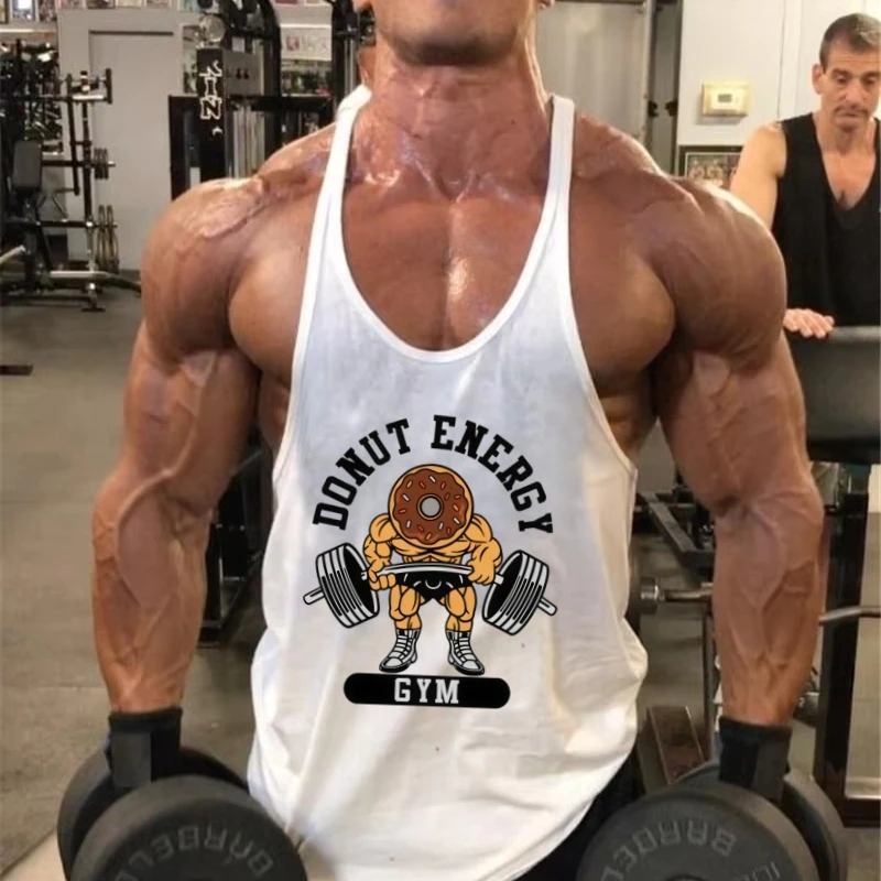 Men's Cotton Workout Vest Sleeveless Y-Back Tank Top Move for Gym Muscle Definition Athletic Training Undershirt Activewear
Men's Cotton Workout Vest Sleeveless Y-Back Tank Top Move for Gym Muscle Definition Athletic Training Undershirt Activewear