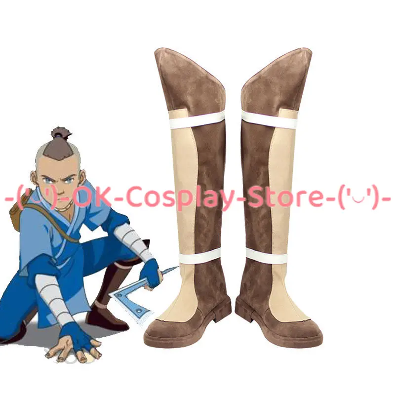 Sokka Cosplay Shoes Halloween Carnival Boots Anime Cosplay Leather Shoes Cosplay Props Custom Made
Sokka Cosplay Shoes Halloween Carnival Boots Anime Cosplay Leather Shoes Cosplay Props Custom Made