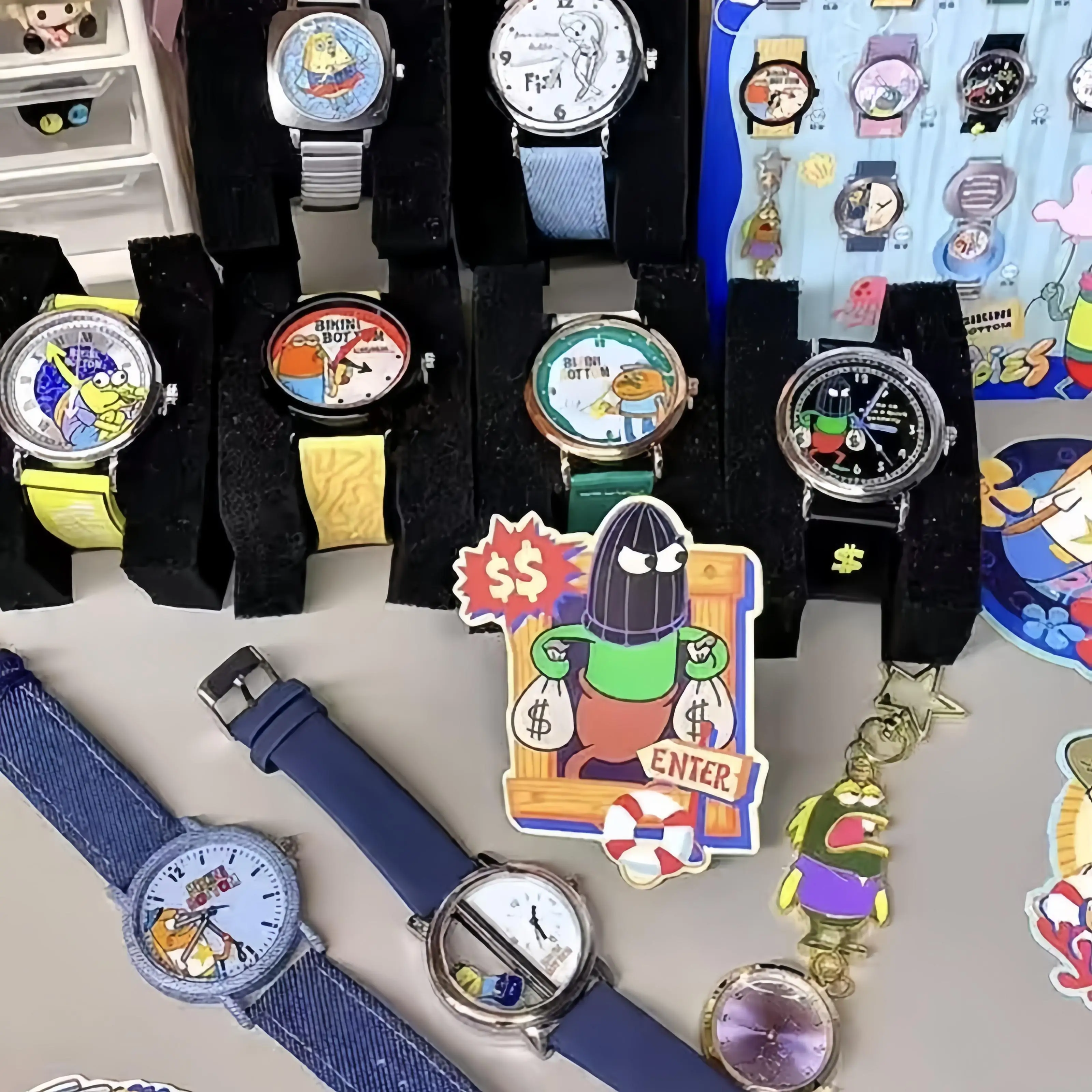 Original Blind Box Spongebob Watch Squarepants Theme Custom Mystery Box Anime Figure Charm Gift Collection Toy
Original Blind Box Spongebob Watch Squarepants Theme Custom Mystery Box Anime Figure Charm Gift Collection Toy
