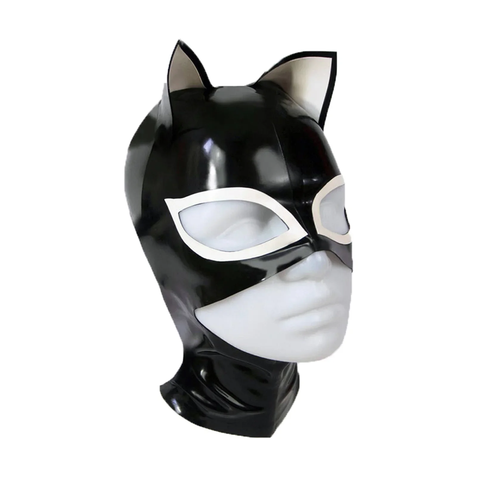 MONNIK Black Latex Hood Rubber Mask with Cat Small Ears for Wear Latex Party Bodysuit Cosplay Halloween
MONNIK Black Latex Hood Rubber Mask with Cat Small Ears for Wear Latex Party Bodysuit Cosplay Halloween