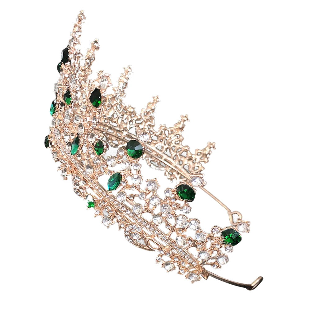 Rhinestone Crown Hair Accessory Crystal Glass Bridal Headdress Women Bride Wedding Party Tiara Elegant Stylish Comfortable
Rhinestone Crown Hair Accessory Crystal Glass Bridal Headdress Women Bride Wedding Party Tiara Elegant Stylish Comfortable