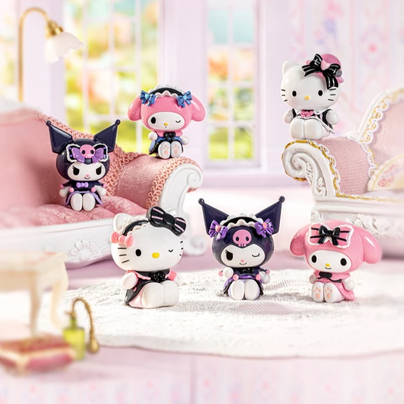 Серия Sweet Girls Sanrios персонаж Kts Kusromis Melodys Kawaii милые мультяшные фигурки игрушки Коллекционные настольные украшения
Серия Sweet Girls Sanrios персонаж Kts Kusromis Melodys Kawaii милые мультяшные фигурки игрушки Коллекционные настольные украшения