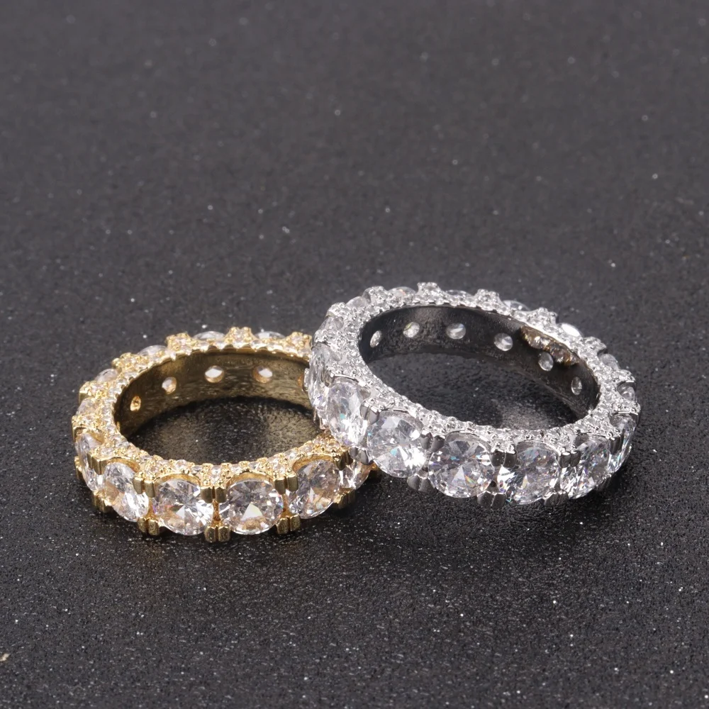 Iced Out Luxurious Cubic Zircon Engagement Ring Charm Wedding Bridal Promise Rings Fine Jewelry Gifts For Women Men
Iced Out Luxurious Cubic Zircon Engagement Ring Charm Wedding Bridal Promise Rings Fine Jewelry Gifts For Women Men