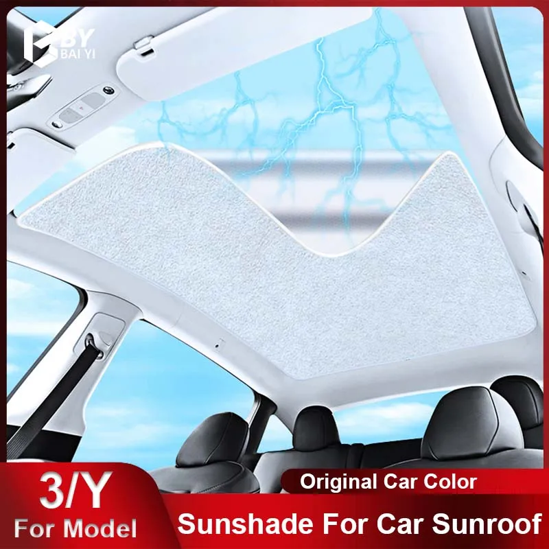 Chamois Leather Suede Car Sunshade For Tesla MODEL Y/3 NEW MODEL 3 Car Interior Summer Car Roof Sun Shade Protection Accessories
Chamois Leather Suede Car Sunshade For Tesla MODEL Y/3 NEW MODEL 3 Car Interior Summer Car Roof Sun Shade Protection Accessories