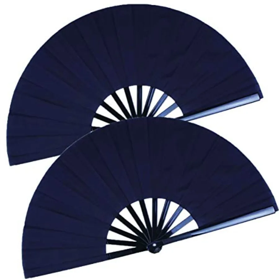 2 Pack Large Hand, Chinese Kung Fu Tai Chi Fan Nylon-Cloth Fan For Men And Women Performance, Dance, Decorations, Festival, Gif
2 Pack Large Hand, Chinese Kung Fu Tai Chi Fan Nylon-Cloth Fan For Men And Women Performance, Dance, Decorations, Festival, Gif
