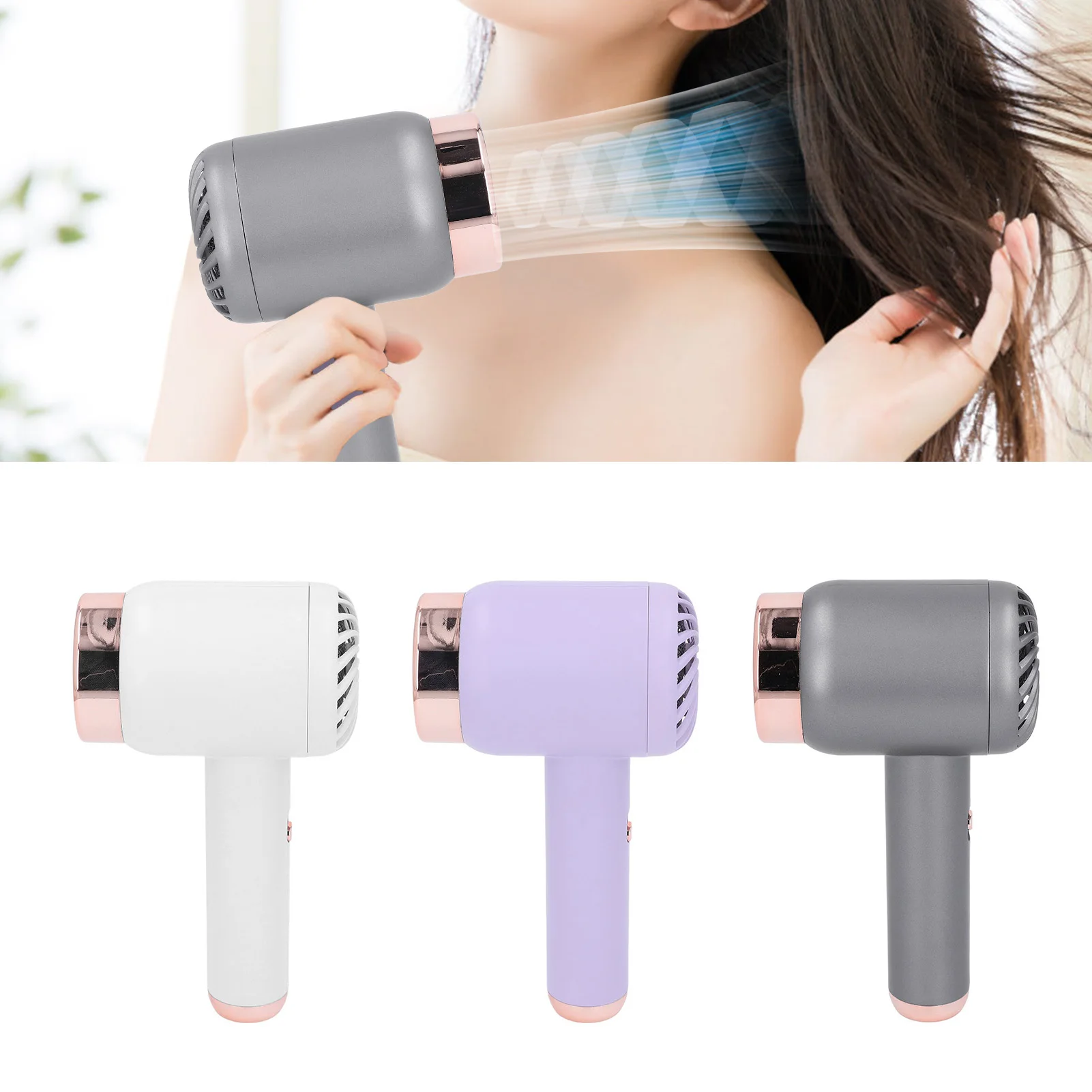 Ionic Hair Dryer Plug in and Charging Dual Use Fast Drying Portable Cordless Blow Dryer 1500mAh Battery for Home Dormitory
Ionic Hair Dryer Plug in and Charging Dual Use Fast Drying Portable Cordless Blow Dryer 1500mAh Battery for Home Dormitory
