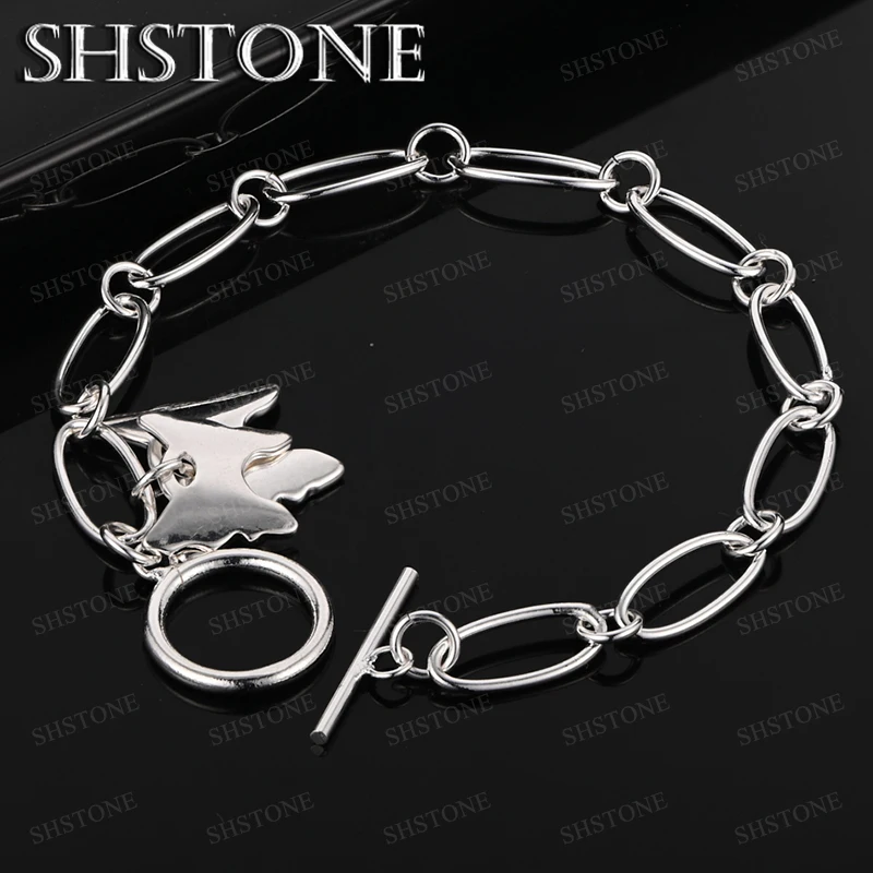 Fine 925 Sterling Silver Bracelet For Women Men Engagement Wedding Party Gift Accessories Fashion Simplicity Silver Jewelry
Fine 925 Sterling Silver Bracelet For Women Men Engagement Wedding Party Gift Accessories Fashion Simplicity Silver Jewelry