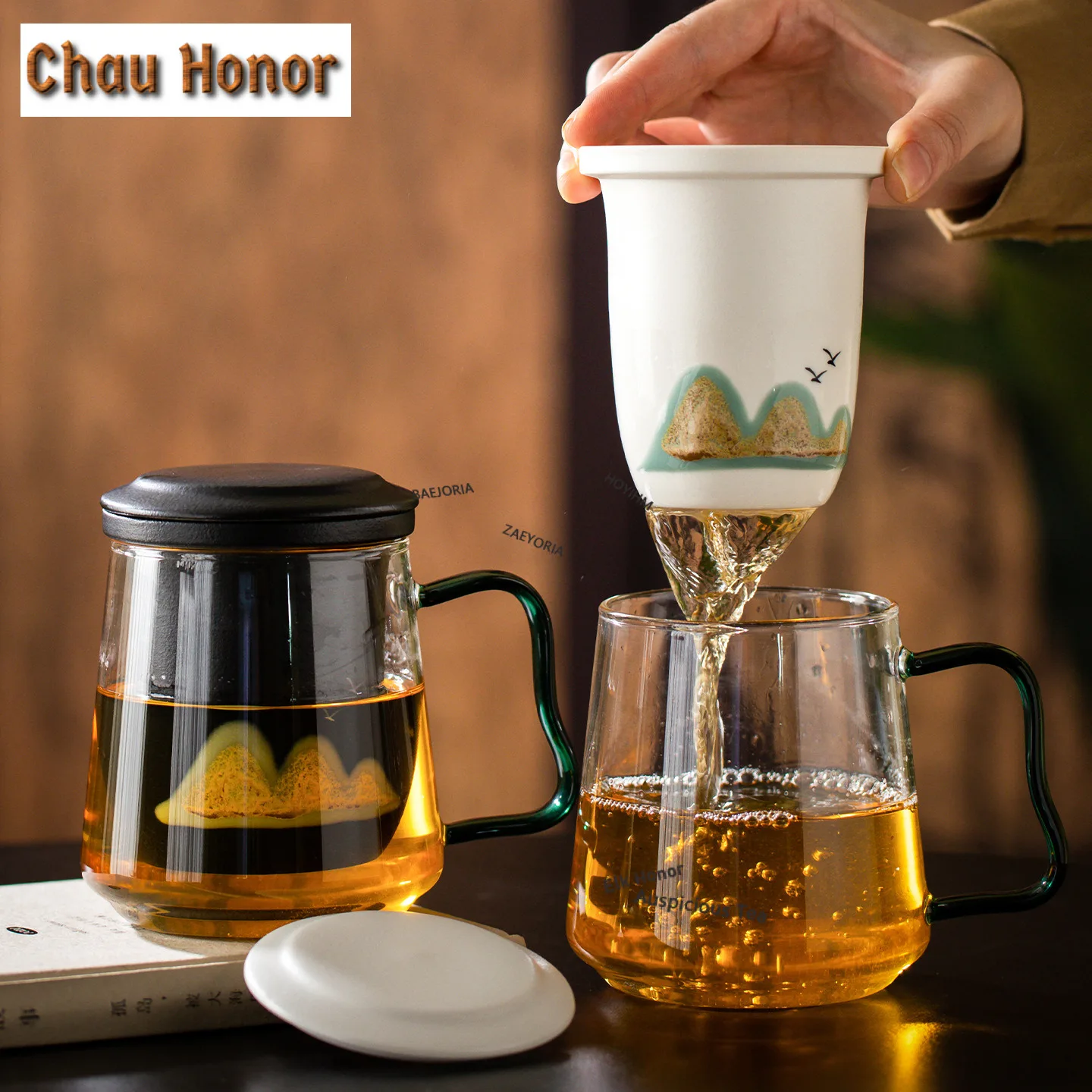 515ml Japanese Glass Landscape Filter Tea Separator Cup Creative Tea Mug with Infuser Tea Soaking Office Water Cup Tea Services
515ml Japanese Glass Landscape Filter Tea Separator Cup Creative Tea Mug with Infuser Tea Soaking Office Water Cup Tea Services