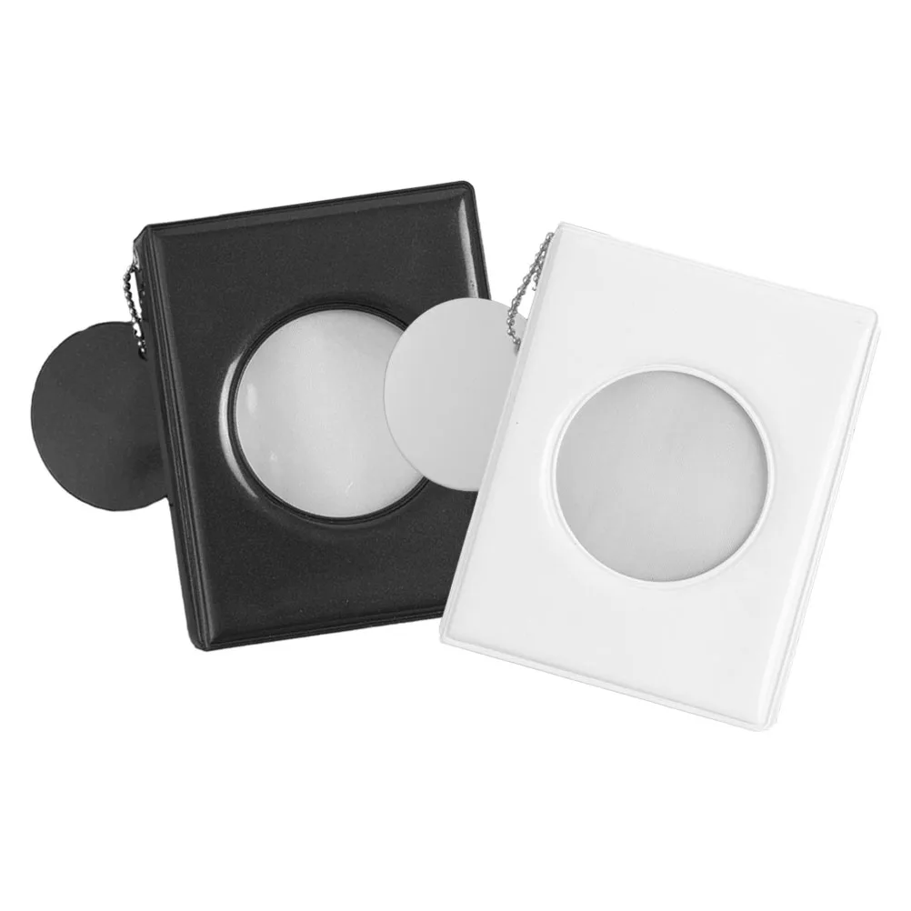 2Pcs Photo Card Album 3 Inch Round Mirror Grid Instant Photo Book Mini Album for Photos Collection Scrapbooking Storage Holder
2Pcs Photo Card Album 3 Inch Round Mirror Grid Instant Photo Book Mini Album for Photos Collection Scrapbooking Storage Holder