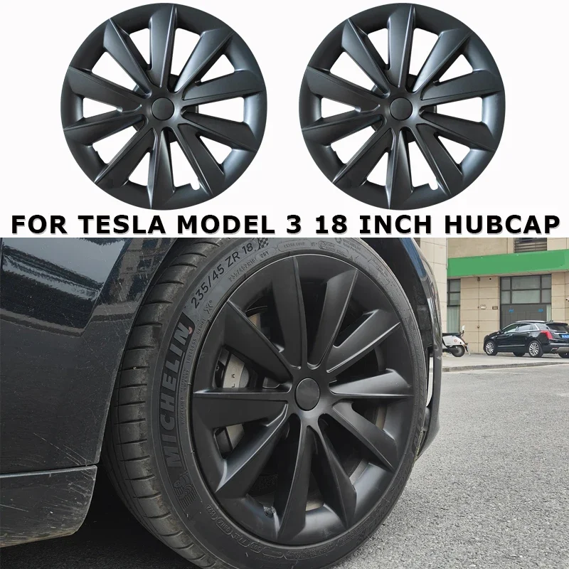 4PCS Hub Cap Performance Replacement Wheel Cap Automobile Hubcap Full Rim Cover Accessories for Tesla Model 3 18-Inch 2018-2023
4PCS Hub Cap Performance Replacement Wheel Cap Automobile Hubcap Full Rim Cover Accessories for Tesla Model 3 18-Inch 2018-2023