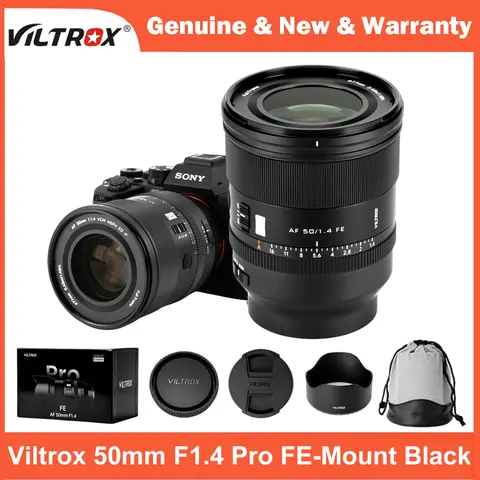 NEU VILTROX 50 mm F1.4 Pro FE Vollformat-Autofokus-Standard-Prime-Objektiv für Sony E-Mount A7IV A7C ZV-E1 FX3 A9III A7RIII A7SIII