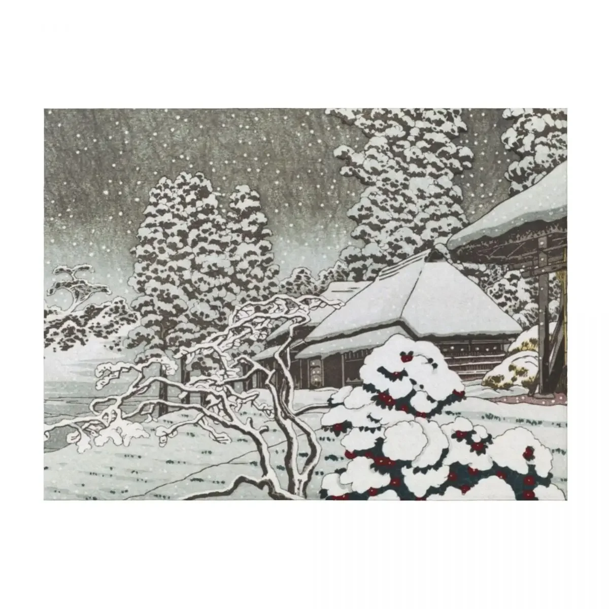 Плед Snow at Ichinokura от Takahashi Shotei, волосы, фланелевая ткань, милые дорожные одеяла
Плед Snow at Ichinokura от Takahashi Shotei, волосы, фланелевая ткань, милые дорожные одеяла