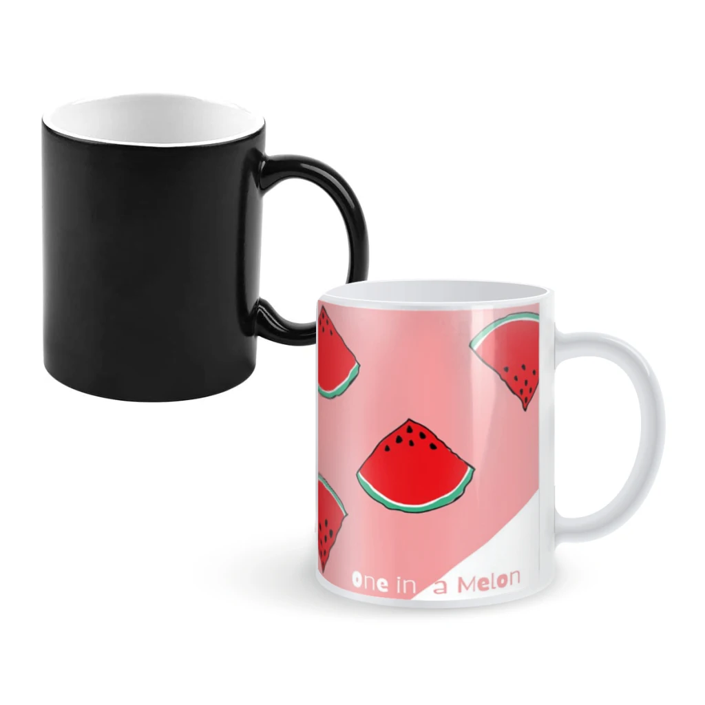 One in a MelonCoffee Mugs And Mug Creative Color Change Tea Cup Ceramic Milk Cups Novelty Gifts
One in a MelonCoffee Mugs And Mug Creative Color Change Tea Cup Ceramic Milk Cups Novelty Gifts