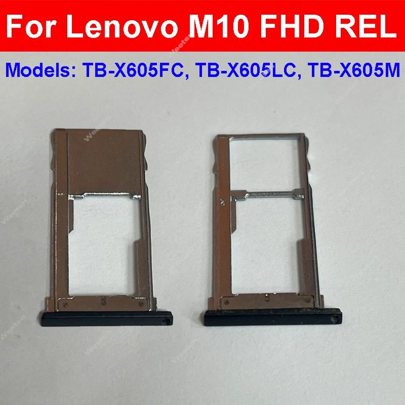 SIM Card Tray Holder For Lenovo M10 FHD REL TB-X605FC TB-X605LC TB-X605M SIM Card Holder Slot Micro SD Card Reader Adapter Parts
SIM Card Tray Holder For Lenovo M10 FHD REL TB-X605FC TB-X605LC TB-X605M SIM Card Holder Slot Micro SD Card Reader Adapter Parts