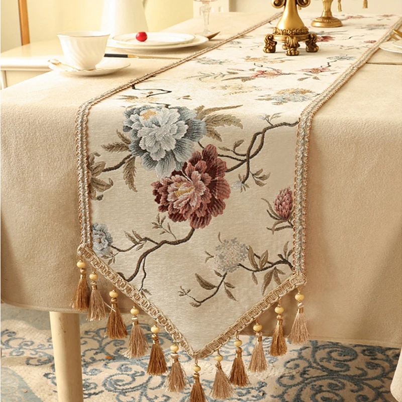 European Dining Table Runner Living Room Tablecloth Cabinet Cover Cloth Blue Farmhouse Table Runners 90 + Inches Long Home Decor
European Dining Table Runner Living Room Tablecloth Cabinet Cover Cloth Blue Farmhouse Table Runners 90 + Inches Long Home Decor