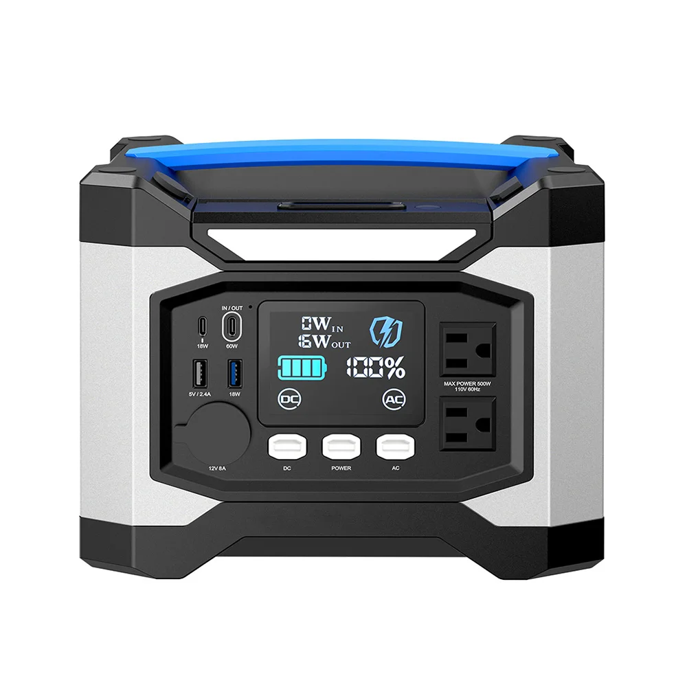 ATEM POWER 518Wh DC AC 500W Lithium Battery Bank Portable Power Station With USB Type-C Port For Outdoor Camping
ATEM POWER 518Wh DC AC 500W Lithium Battery Bank Portable Power Station With USB Type-C Port For Outdoor Camping