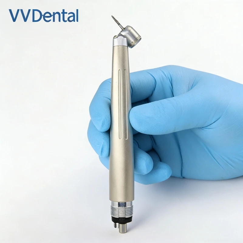 VV Dental Mini 45 Degree 2/4 Holes High Speed LED Handpiece E-generator Integrated Four-Hole Anti-Suck-Back Dentistry Tools
VV Dental Mini 45 Degree 2/4 Holes High Speed LED Handpiece E-generator Integrated Four-Hole Anti-Suck-Back Dentistry Tools