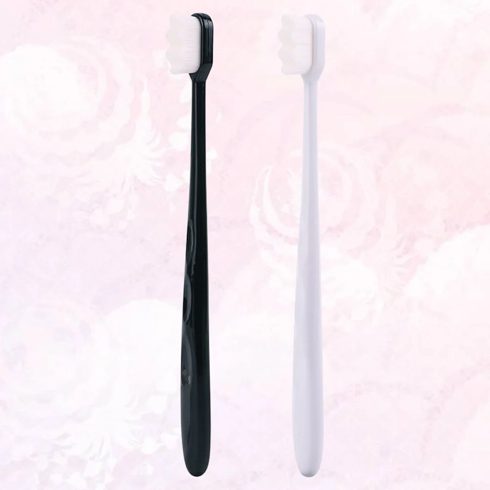 2PCS Portable Plastic Handle Toothbrushes Wave Toothbrushes for Travel Camping Home reusable toothbrush
2PCS Portable Plastic Handle Toothbrushes Wave Toothbrushes for Travel Camping Home reusable toothbrush