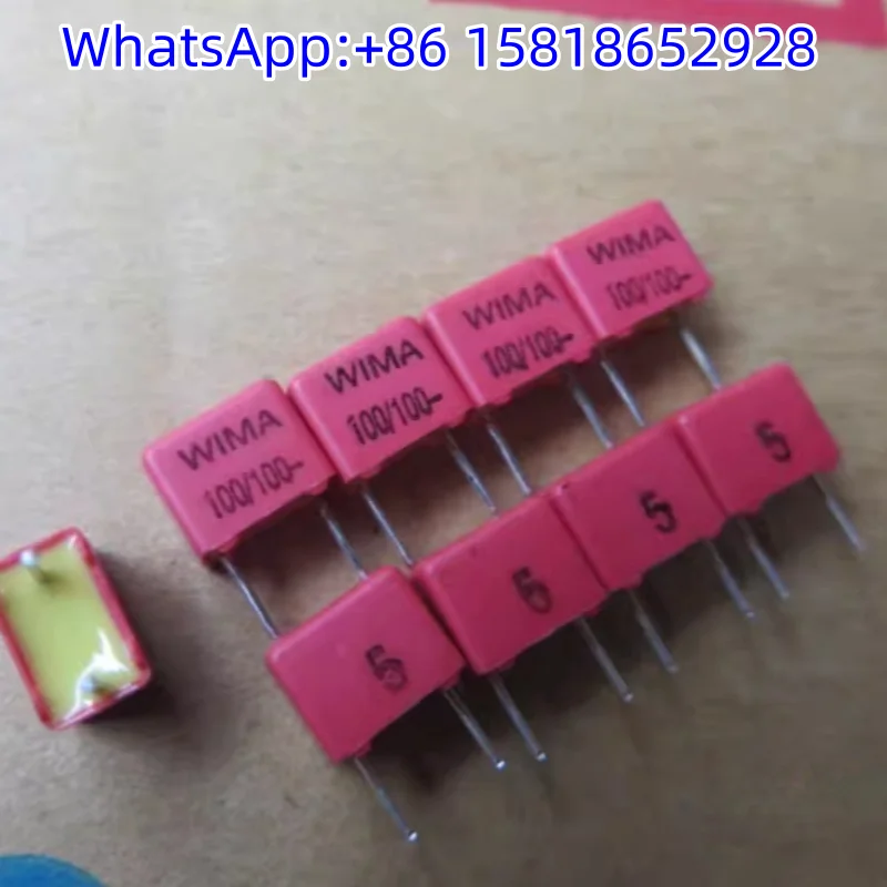 5pcs Copper Lead Red WIMA FKP2 Series 100P 100pF 100V (0.1nF 101) Film Capacitors
5pcs Copper Lead Red WIMA FKP2 Series 100P 100pF 100V (0.1nF 101) Film Capacitors