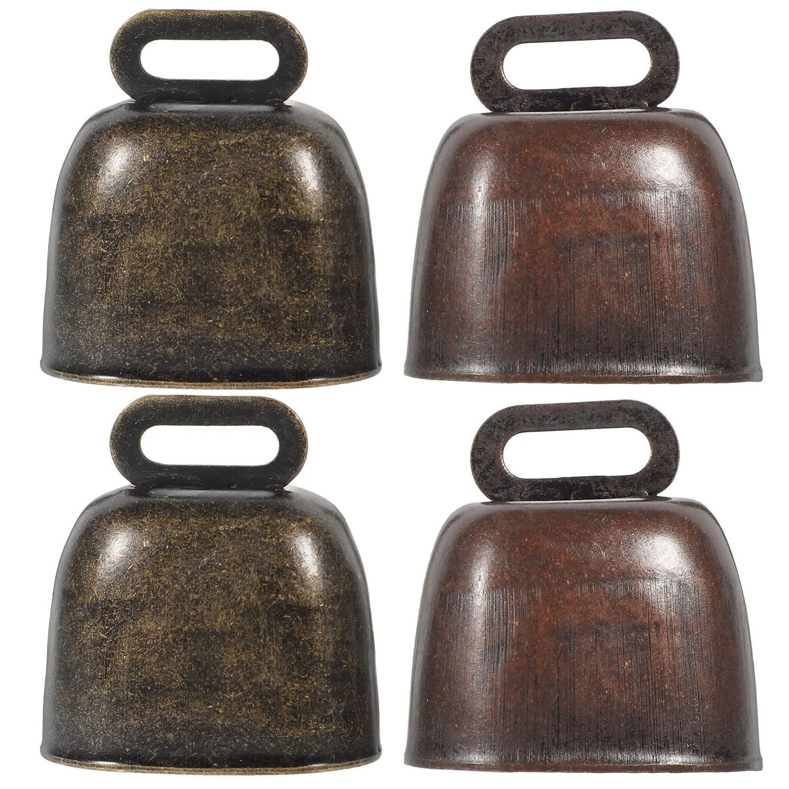 4pcs Pet Bells Anti-Lost Hanging Decor Vintage Iron Bell For Cats Dogs Farming Grazing Supplies Cow Sheep Cattle Pendant
4pcs Pet Bells Anti-Lost Hanging Decor Vintage Iron Bell For Cats Dogs Farming Grazing Supplies Cow Sheep Cattle Pendant