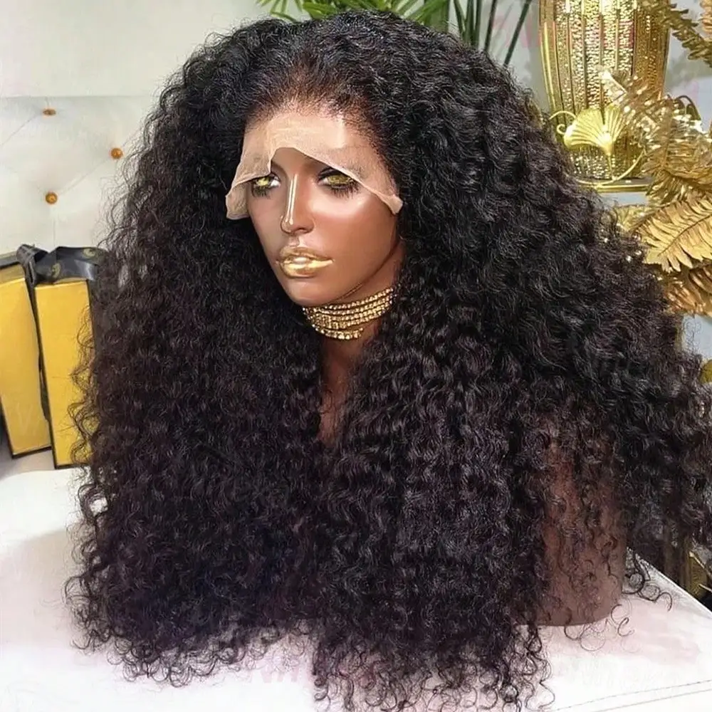 200% Density Long Curly Lace Front Wigs Human Hair Deep Wave 13x4 Hd Lace Front Wig Pre Plucked Glueless Wigs With Baby Hair Natural Black Color Water Wave Lace Front Human Hair Wig For Daily Wear Party Use Valentine's Day Wig Easy To Wear
200% Density Long Curly Lace Front Wigs Human Hair Deep Wave 13x4 Hd Lace Front Wig Pre Plucked Glueless Wigs With Baby Hair Natural Black Color Water Wave Lace Front Human Hair Wig For Daily Wear Party Use Valentine's Day Wig Easy To Wear