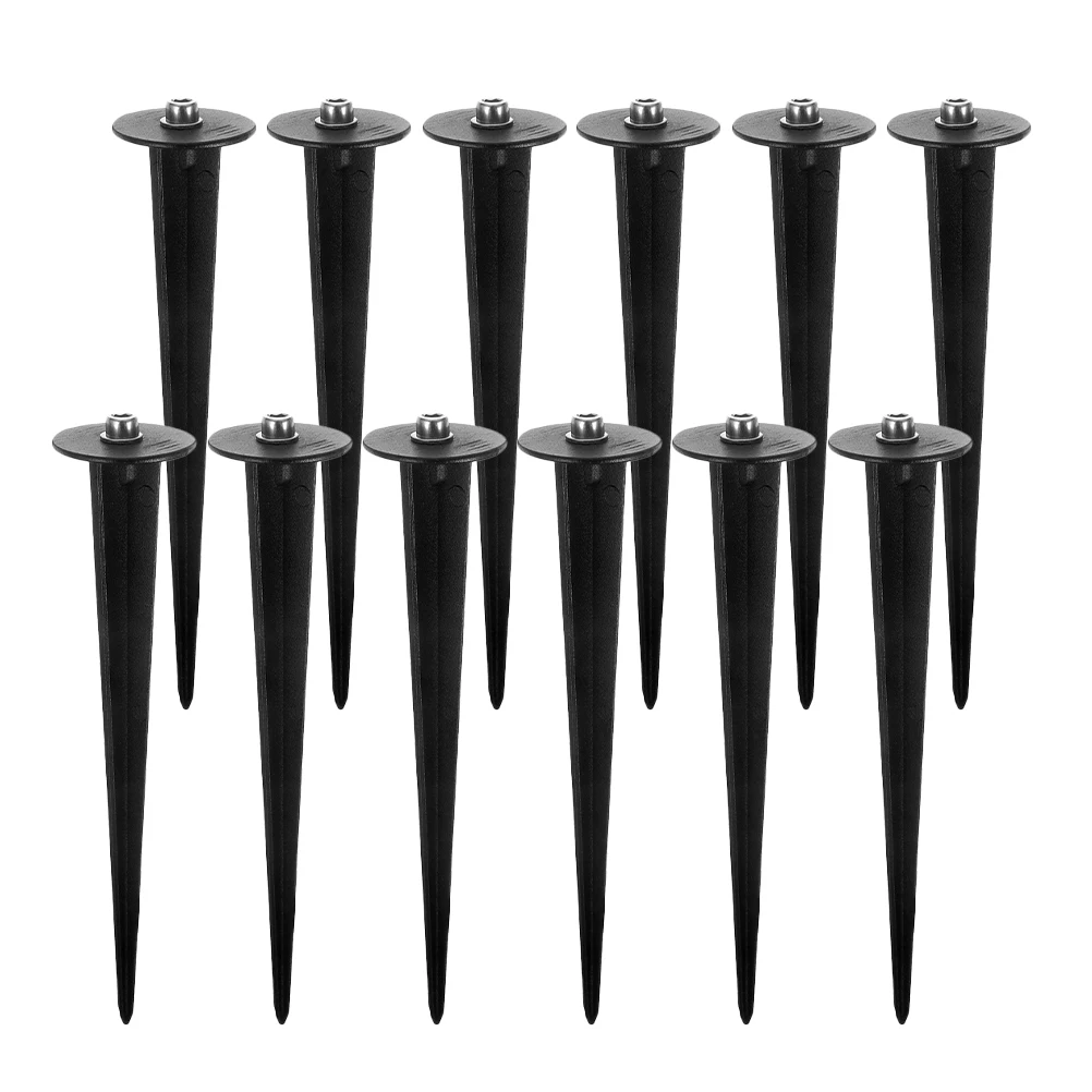 12pcs Solar Ground Stakes Metal Spikes for Garden Landscape Outdoor Light Fixing Wind Resistant Easy to Use Yard
12pcs Solar Ground Stakes Metal Spikes for Garden Landscape Outdoor Light Fixing Wind Resistant Easy to Use Yard