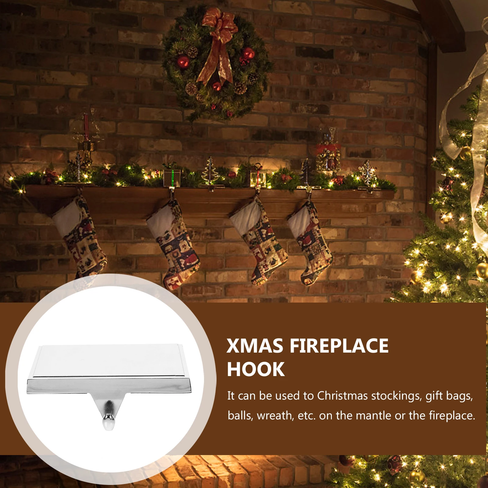 Christmas Decorations Festive Mantel Stocking Holders Cute Fireplace Hook Decorative Hanger Cast Iron
Christmas Decorations Festive Mantel Stocking Holders Cute Fireplace Hook Decorative Hanger Cast Iron