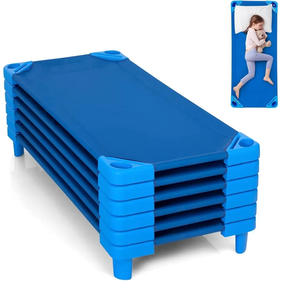 Stackable Sleeping Daycare Cots for 52 L x 23 W Blue Portable Toddler Nap Cots Ready-to-Assemble Space-Saving Naptime Cots for
Stackable Sleeping Daycare Cots for 52 L x 23 W Blue Portable Toddler Nap Cots Ready-to-Assemble Space-Saving Naptime Cots for